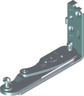 ROTO Ecklager Royal NT Nr.22, 80 kg, Stahl