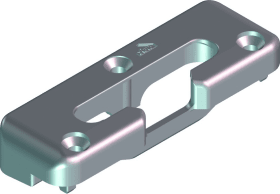 ROTO Drehkipp-Kipplager, NT, Nr.282, ohne Boden, DIN Links-Rechts, Zinkdruckguss