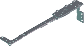 ROTO Drehkipp-Axerstulp, L 1.090, NT Designo I+II, mit Schließzapfen, V-Zapf., verzinkt