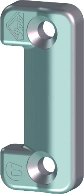 ROTO Drehkipp-Mittelschließer,  NT Designo,  DIN Links-Rechts,  Zinkdruckguss