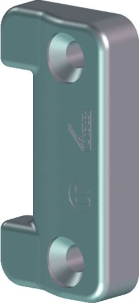 ROTO Drehkipp-Mittelschließer,  NT Designo,  DIN Links-Rechts,  Zinkdruckguss