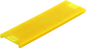 ROTO FT-Verglasungsklotz,  GL-SV, L 100mm, B 8mm, S 4mm,  Kunststoff gelb