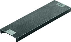 Roto Verglasungsklotz Kunststoff schwarz 100x40x6 mm mit Belüftungskanal Fensterbauzubehör