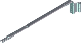 ROTO DK-Axerarm, NT, K, Gr.350, DIN Links, KF 12/20-13, weiß