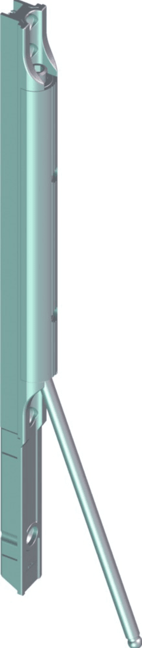 ROTO Drehkipp-Aufrüst-Set,  NT Designo II,  DIN Links-Rechts,  zum Anschrauben