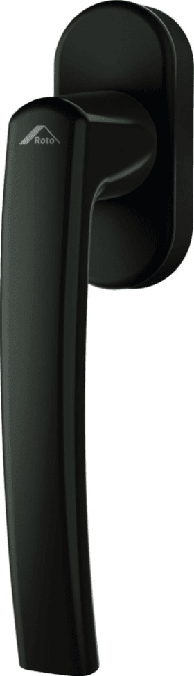 Fenstergriff RotoLine,7/37,Secustik®,o.Logo,M5x50 RAL 8019