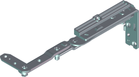 ROTO DF-Falzaxerarm, NT Designo II, DIN Rechts