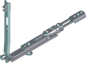 DK-Eckumlenkung, Stahl Zink Nickel