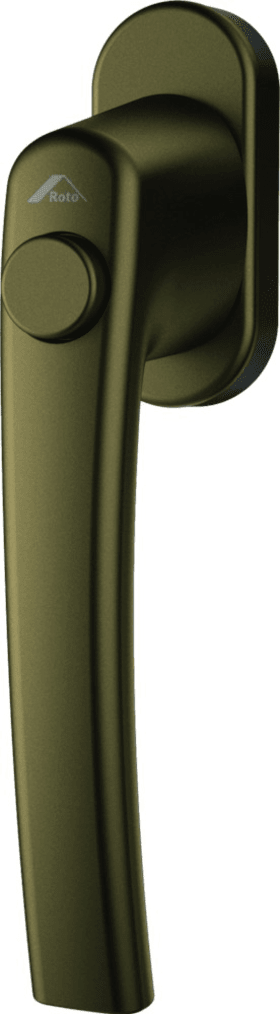 Fenstergriff RotoLine,Druckkn.,7/37,o.Logo,M5x45,mittelbronze