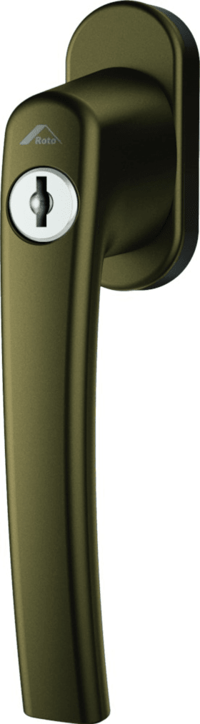 Fenstergriff RotoLine,abschl.,40N·m,7/43,o.Logo,TBT,M5x55,mittelbronze