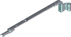 ROTO DK-AXERARM,NT,E5,GR.250,DIN LINKS,H-12/18-13,WEISS 625028