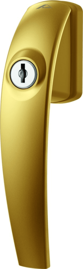 Fenstergriff Roto Swing,abschl.,100N·m,7/37,m.Logo,M5x45,messing