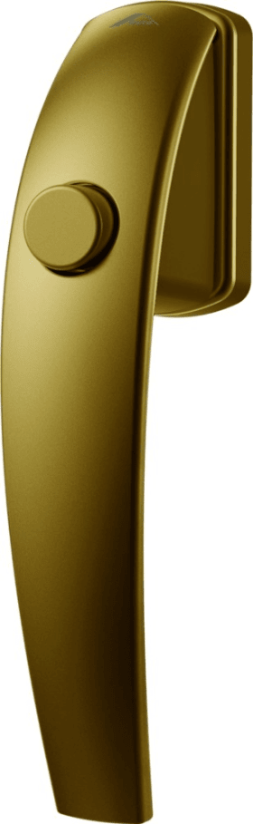 Fenstergriff Roto Swing,Druckkn.,7/37,m.Logo,M5x45,bronze