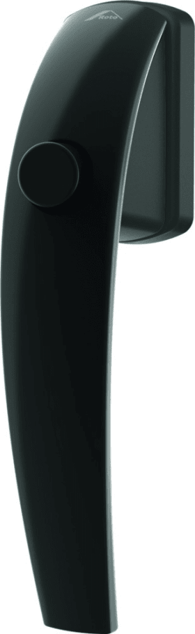 Fenstergriff Roto Swing,Druckkn.,7/43,m.Logo,M5x50 RAL 8022