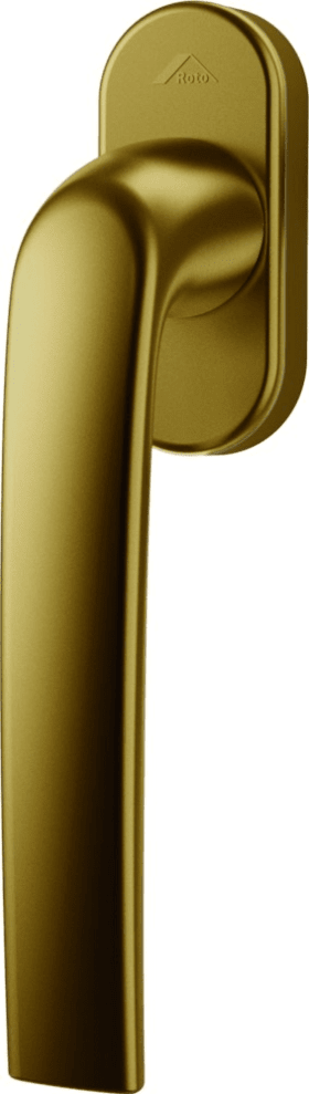 Fenstergriff Roto Samba,7/37,m.Logo,M5x45,bronze