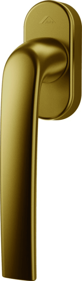 Fenstergriff Roto Samba,7/43,Secustik®,m.Logo,M5x55,bronze