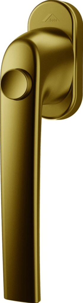 Fenstergriff Roto Samba,Druckkn.,100N·m,7/32,m.Logo,M5x40,bronze