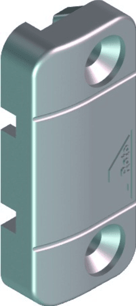 DK-Mittelschließer, NT Designo II, Nr.207/266, DIN Links-Rechts, Zinkdruckguss