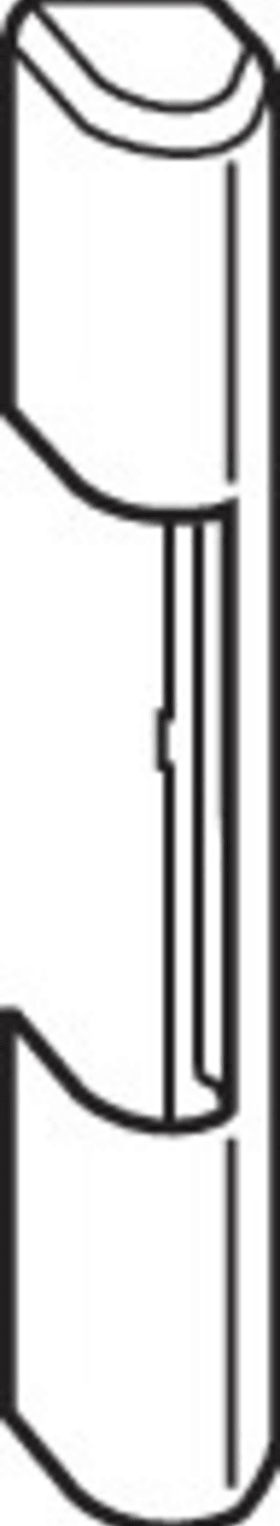 FT-Abd.kappe, Axerlager T, NX, zum Aufstecken, DIN Links-Rechts, Kunststoff, ms