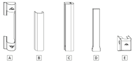 ROTO FT-ABD.KAPPE, AXERBAND P, NX, ZUM AUFSTECKEN, DIN LINKS-RECHTS, KF, VERKEHRSWEISS 795999