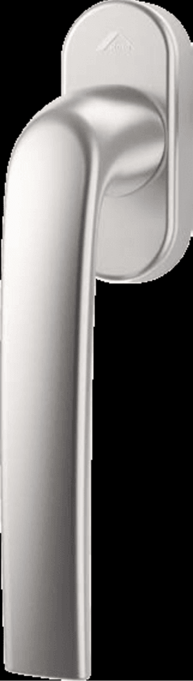 Fenstergriff Roto Samba,7/43,m.Logo,R45°,M5x50,F1