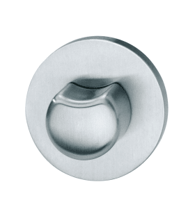 FSB Riegel-Rosette für Mehrfachverriegelung rund weiß aus Aluminium mit 8 mm Vierkantstift