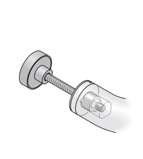 HT-STOSSGRIFF-BEF.,EINSEITIG,TS 75-84MM 05 0580,DURCHGEHEND,NATURFARBIG