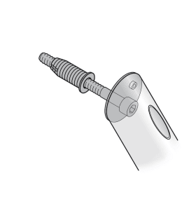 HT-STOSSGRIFF-BEFESTIGUNG,EINSEITIG 05 0582,UNSICHTBAR