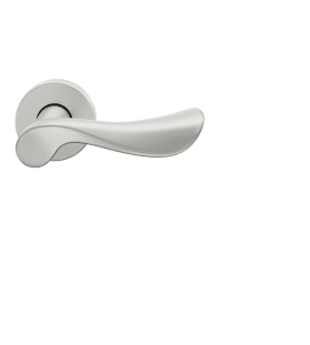 FSB Türdrückerpaar 8 mm Aluminium dunkelbronzefarbig