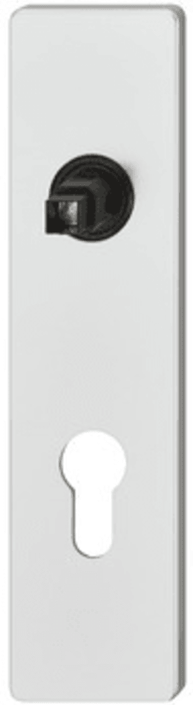 FSB Kurzschild ASL 8 mm Profilzylinder gelocht 72 mm Aluminium naturfarbig eloxiert