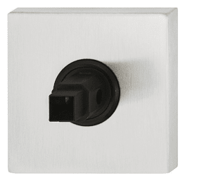 FSB Türdrückerrosette ASL 8 mm eckig Aluminium naturfarbig 55 mm