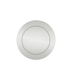 EINLASSMUSCHEL GESCHLOSSEN RUND ALU F1 ALUMINIUM NATURFARBIG 42.4252.00001.0105