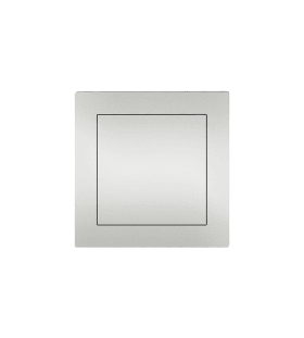 EINLASSMUSCHEL GESCHLOSSEN QUADRATISCH ALUMINIUM NATURFARBIG 42.4253.00001.0105