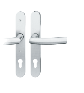 RT-ES DRÜCKERGARNITUR PZ 92MM SECURITAS EDELSTAHL FEIN MATT 73.7330.03012.6204