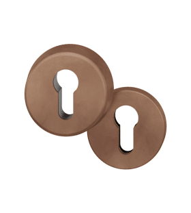 SCHUTZROSETTE PZ + 1735 BRONZE POLIERT GEWACHST 73.7395.00110.7305