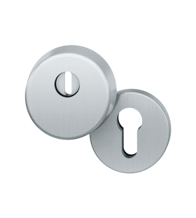 SCHUTZROSETTE ZA + 1735 EDELSTAHL FEIN MATT 73.7395.01010.6204