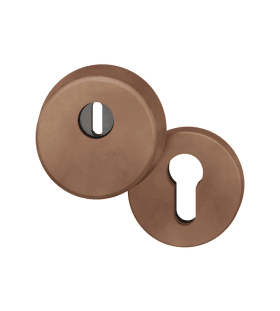 SCHUTZROSETTE ZA + 1735 BRONZE HELL PATINIERT GEW.73.7395.01210.7615