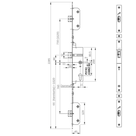 BKS PA-MFV 6-37226,2-flg,PZ92/9,D40,U24x6x2285,ER,DH1020,PAF-B,DL