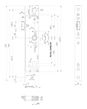 BKS PA-Fallen-Schloss B-19060,CHRZW94/9,D45,F24x270ktg,ER,PAF-E