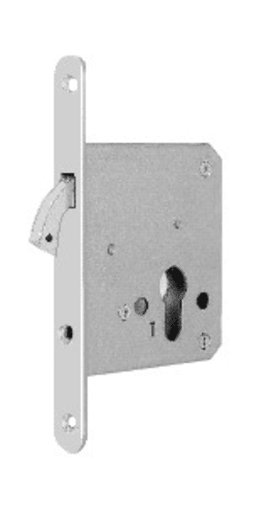 BKS Schiebetürschloss 0371,PZ,D65,F20x172rd,M5,ER