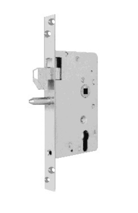 BKS Schiebetürschloss 0381,PZ72/9,D55,F24x260ktg,FD,NiSi