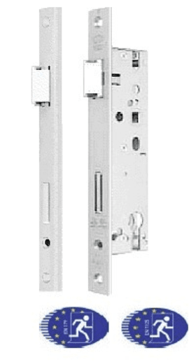 BKS PA-Einsteckschloss B 1316,PZW92/9,D39,U24x6x245ktg,ER,PAF-E,DL ausw.