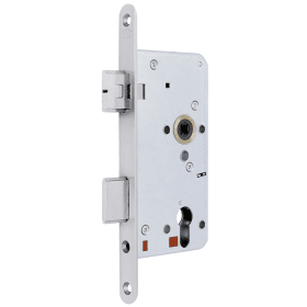 BKS Einsteckschloss B 2124,CHRZW74/8,D65,F20x235rd,ER,DR