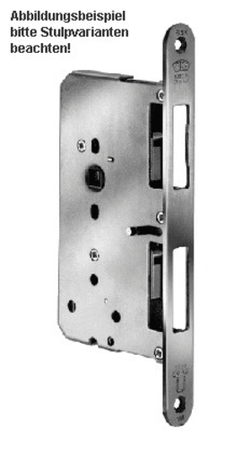 BKS Panik-Treibriegelschloss B 2396,UG/9,D100,F24x235rd,ER,DR