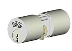 BKS Rundzylinder detect3 3177, BL 21/21mm, vs., ms matt vern.