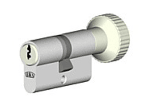 BKS Knaufzylinder livius 5006,N+G, BL 40/ K 50mm,vs.,ms matt vern.