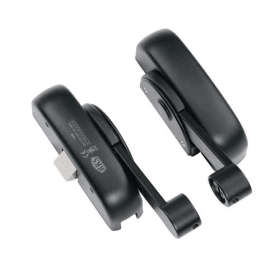 BKS Panikstangengriff B 7130,GF o.Griffro.VB,UG,schwarz, 3-Pkt-V