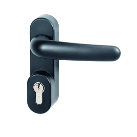 BKS SFLG B 7130,außen,KS ov.,PZ60/8,schwarz