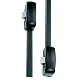 BKS Zusatzverriegelung B 7130,seitlich,1.490mm,schwarz