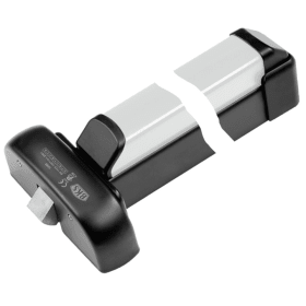 BKS Druckstange B 7131,GF VB,UG,schwarz/si, 1170mm,3-Pkt-V